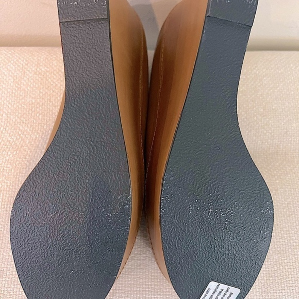 Carven × Robert Clergerie platform wedges brown & black leather - Picture 5 of 9